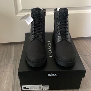Coach CitySole Boot in Charcoal/Black